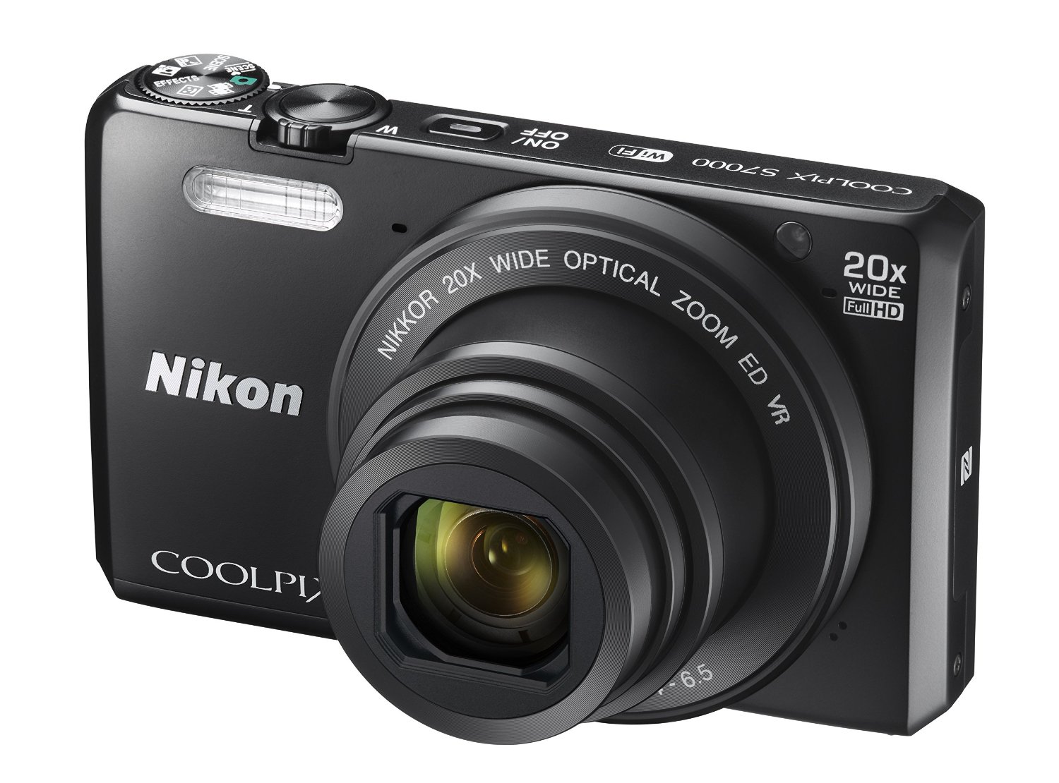 Nikon Coolpix S7000 16 MP Digital Camera with 20x Optical Image ...