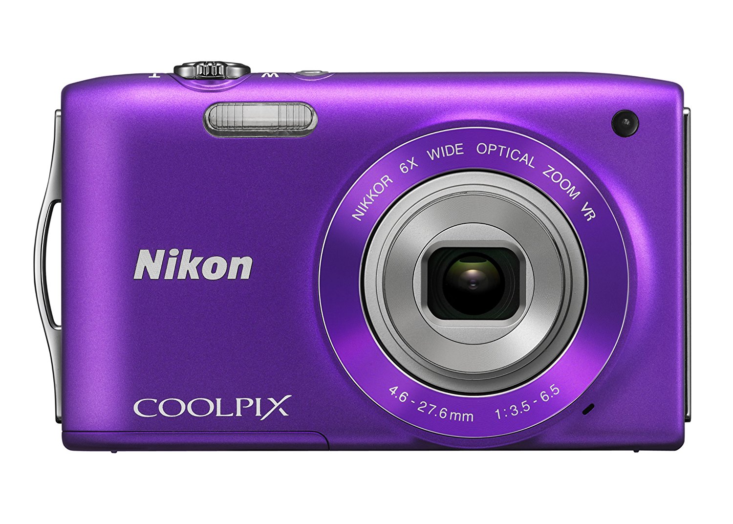 Nikon COOLPIX S3300 16 MP Digital Camera with 6x Zoom NIKKOR Glass Lens ...