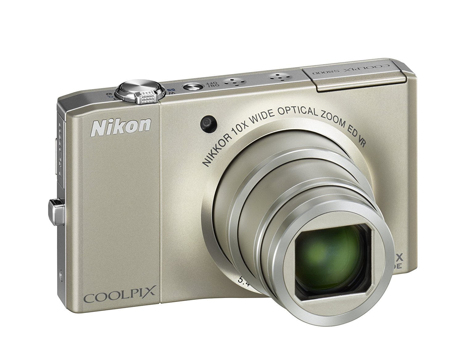 Nikon Coolpix S8000 14 MP Digital Camera with 10x Optical Vibration