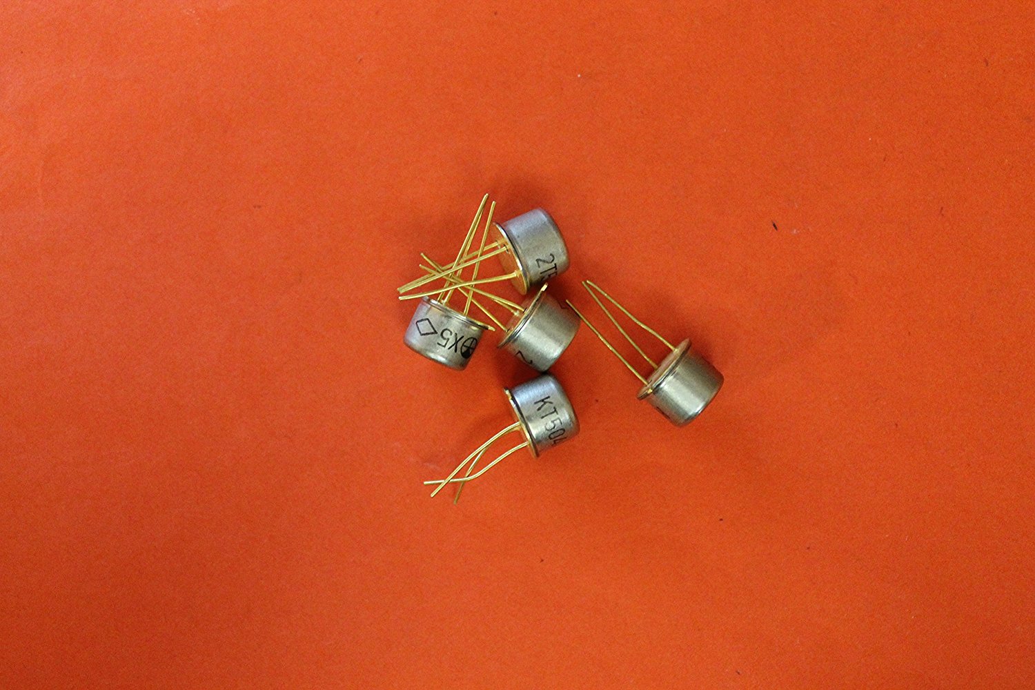 Transistors silicon GOLD 2T504A (KT504A) analogue 2N6517 USSR 5 pcs ...
