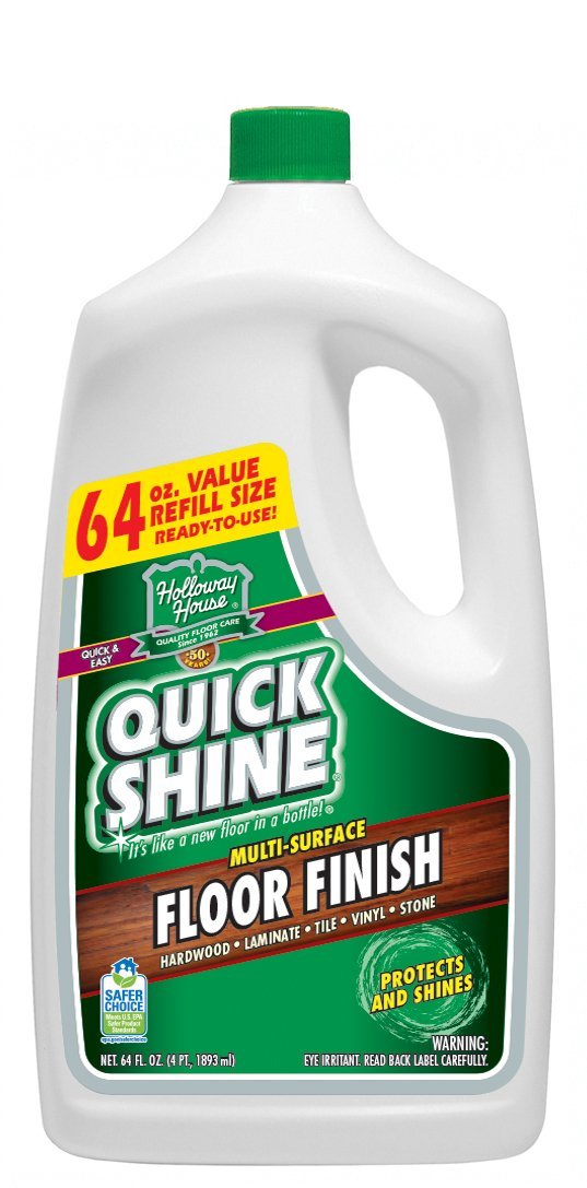 Quick Shine Multi-surface Floor Finish, 64-ounce Bottle Free Image Download