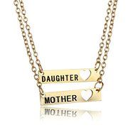 Sister Heart Horse Silver Chain Choker Family FriendShip Charm Pendant Necklace N2