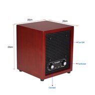Homgeek 3500SQ.FT Air Purifier Ozone Generator Ionizer Ozonator Cleaner Fresh Air Purification System N6