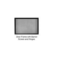 Premium 36 Tahoe DV MV Fireplace with Door Set and Frame, NG N2