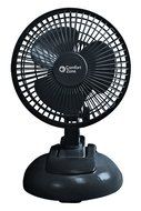 Comfort Zone CZ6XMBK 2 in 1 Fan with 2 Speed Control, 6&quot;, Black