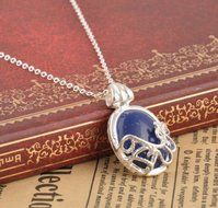 Hot Movie The Vampire Diaries Katherine Anti-sunlight Lapis Lazuli Necklace New