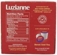 Luzianne Iced Tea, Sweet Flavor, Single Serve Tea Cups, 12 Count N19
