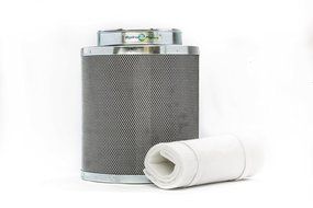 Hydroplanet&trade; 8 Inch Air Carbon Filter Charcoal for Inline Fan, 4inch 6inch 8inch (8 Inch) N2