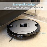 JISIWEI S+ Wi-Fi Enabled Robotic Vacuum Floor Cleaner with Camera and Mobile App Remote Control for Pets and Allergies... N14