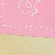 Spritech(TM) Durable Supple Silicone Healthy Mat Baking Mat Baking Tools Pink