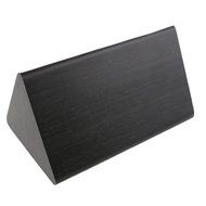 Digital Wood Clock Sound Activated LED Alarm Clock Multi-function Display with Temperature and Humidity (Black-white) N2
