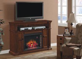 ClassicFlame Wyatt Electric Fireplace TV Media Console 28MM4684-M313
