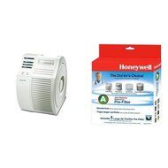 Honeywell 17000-S QuietCare True HEPA Air Purifier, 200 sq ft and Honeywell Filter A HRF-AP1 Universal Carbon...