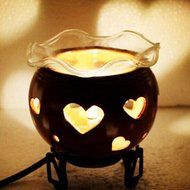 Glass Aroma Lamp Dish For Electric Fragrance Diffuser Lamp Oil Tart Warmer 115mm N2