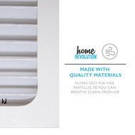 2 Hamilton Beach True Air 04383 04384 04385 990051000 Compact Comparable Aftermarket Air Purifier Filter. A Quality... N5