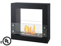 Ignis Lisbon Freestanding Ventless Ethanol Fireplace UL Listed / UL Approved Fireplace N3