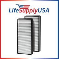 2 Sets - 4 pcs Replacement Hepa Air Filter Set Fits Homedics AR-OTFL AR-15, AR-25, AR-35 and AR-45 - By LifeSupplyUSA