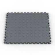 Norsk-Stor NSMPRC6DG Raised Coin Multi-Purpose PVC Flooring, Dove Gray, 6-Pack by Norsk-Stor