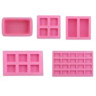 UNIHA Silicone Ice Cube Candy Chocolate Cake Cookie Cupcake Soap Molds Mould DIY(6-Snowflake Snow) N12