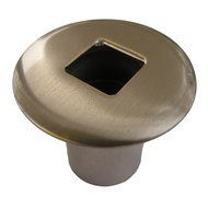 LASCO 70004SN Trim Flange for Log Lighter Fireplace Valve, Satin Nickel Finish