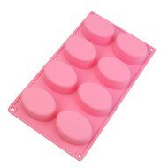 UNIHA Silicone Ice Cube Candy Chocolate Cake Cookie Cupcake Soap Molds Mould DIY(6-Snowflake Snow) N15