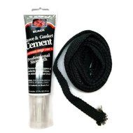 Midwest Hearth Wood Stove Replacement Gasket Kit for Woodburning Stoves - Graphite Impregnated Fiberglass Gaskets... N9