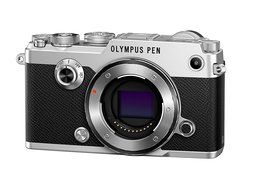 Olympus PEN-F Mirrorless Camera (Silver) with 25mm Lens N13