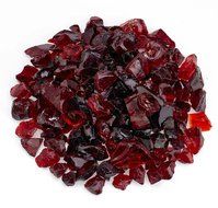 American Fireglass 9 to 12mm Fire Pit and Outdoor Fireplace Glass, Small, 10-Pound, Dark Blue N2