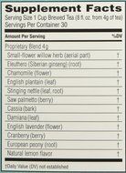 Bell Ezee Flow Tea for Men by Bell Lifestyle Products - 120g. 2-Pack N3
