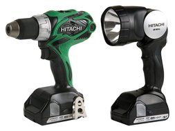 Hitachi DS18DSAL 18-Volt Lithium Ion Compact Pro Driver Drill with Flashlight N3