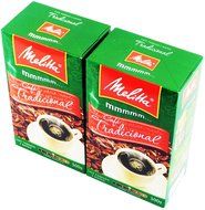 Melitta - Traditional Roasted Coffee - 17.6 oz (PACK OF 02) | Melitta Caf&eacute; Torrado e Mo&iacute;do Tradicional - 500g N4