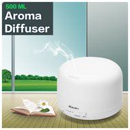 RELEEDER Aromatherapy Essential Oil Diffuser 7 colors,120ml Ultrasonic Cool Mist Aroma Humidifier, Waterless Auto... N9