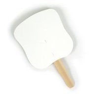 White Paddle Fan 8 Inch