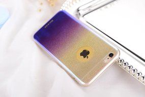 TYoung [Gradient Color] Soft TPU Full Around Shockproof Bling Bright Case Anti-Scratch Cover Shell Bumper Skin...