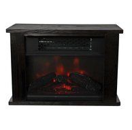 Youzee 750W Infrared Quartz Mini Wood Fireplace Space Heater | LS-PCFP1056 N6