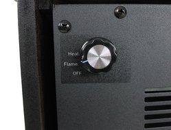 Youzee 750W Infrared Quartz Mini Wood Fireplace Space Heater | LS-PCFP1056 N7