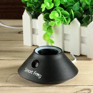 XBXI Smart Frog KW-JSQ03 Acquarius Air Purifier Mini Air Humidifier with USB Cable for Car / Office / Home - Black