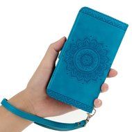 iPhone 7 Case (4.7 inch) - Wallet Folio Flip Embossed Totem PU Leather Case with Stand Card Slots and Slim Fit... N43