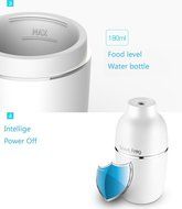 2016 New Arrival Protable Mini USB Powered (Ceramic water honey) Ultrasonic Humidifier for Office, Home,Bedroom...