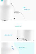 2016 New Arrival Protable Mini USB Powered (Ceramic water honey) Ultrasonic Humidifier for Office, Home,Bedroom... N2