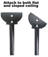 VideoSecu Adjustable Ceiling TV Mount Fits most 26-55" LCD LED Plasma Monitor Flat Panel Screen Display with VESA... N5