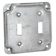 Hubbell Raco 803C 2 Toggles 4-Inch Square Exposed Work Cover by HubbellRaco