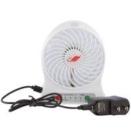 Somnr&nbsp; 4-inch Handheld Portable Mini USB Fan Powered by 18650 Lithium Rechargeable Battery, 4 Vanes, 3 out of... N4