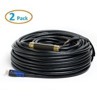 Aurum Ultra Series - High Speed HDMI Cable (100 ft) w/ Built-in Signal Booster - Supports 3D &amp; Audio Return Channel... N8
