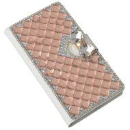 LG Escape 3 Case, LG Phoenix 2 Case, LG K8 Case White PU Leather Folio Flip Phone Case,Yaheeda 3D Handcraft White... N4