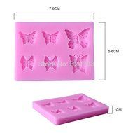 1pcs Different Size Butterfly Shape Silicone Mold, for Fondant Cake Mold, Bakware Tools, Soap ,Sugar Tool N2