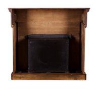 Jordan Electric Fireplace with 6' Cord , Espresso N4