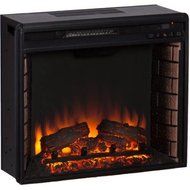Jordan Electric Fireplace with 6' Cord , Espresso N5