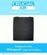 Crucial Air Air Purifier Carbon Pre Filter, Fits Whirlpool Models: AP300, AP350, AP450 and AP510, Compare to Filter...