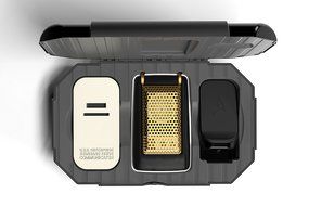 Star Trek: TOS Bluetooth Communicator - Cell Phone Handset and Speaker - With Collectible Display Case N2